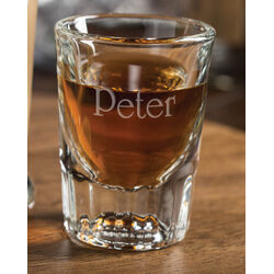 Personalized Fluted Shot Glasses